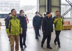 2月23日十堰市委書記張維國、副市長王曉一行到震序公司調(diào)研